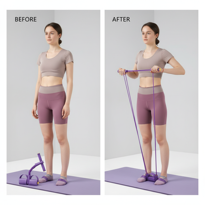 Élastique Fitness 4 Tubes